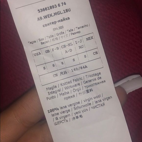 Weekend MaxMara Red Sweater - Picture 4 of 4